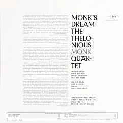 Vinyl Record The Thelonious Monk Quartet - Monks Dream (Blue) LP