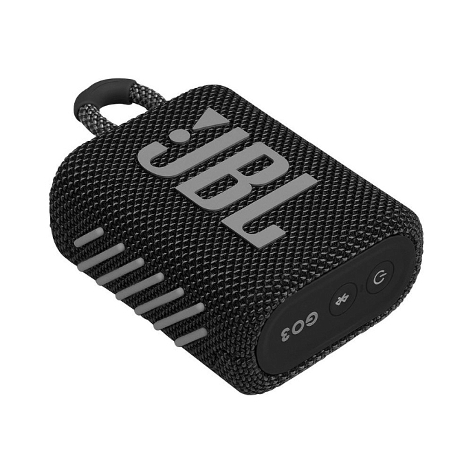 Portable speaker JBL Go 3 Black - img.8