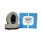 Dekoni Audio Choice Leather Sony WH-1000XM4 Deep Grey