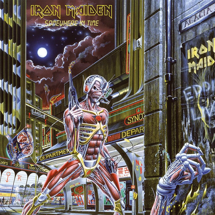 Vinyl Record Iron Maiden – Somewhere in Time LP - img.0