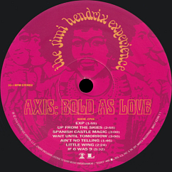 The Jimi Hendrix Experience - Axis: Bold As Love LP