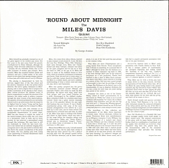 Vinyl Record Miles Davis – Round About Midnight (Coloured Blue) LP