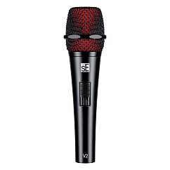 Vocal microphone SE Electronics V2 SWITCH Black Red