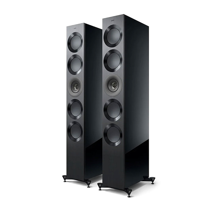 Floorstanding Speakers KEF Reference 5 Meta High Gloss Black Grey - img.0