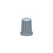 DJTT Chroma Caps Thin Encoder Knob (Rubber) Light Gray - img.0
