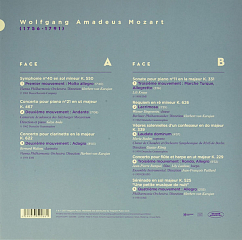 Vinyl Record Wolfgang Amadeus Mozart - Les Chefs dСuvres - LP