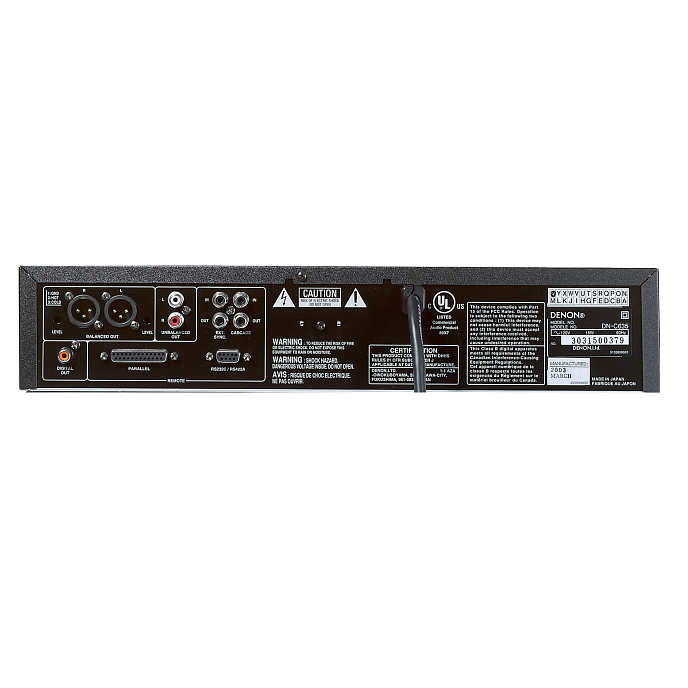 CD player Denon DN-C635 Black - img.1