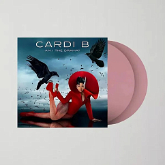 Vinyl Record Cardi B - Am I The Drama (Baby Pink) (Exclusive) LP