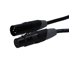 Cable ENOVA EC-A1-XLFM-20 Black XLR(f) - XLR(m) 20m