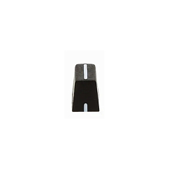 DJTT Chroma Caps Fader MK2 (Rubber) Black