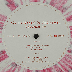 Vinyl Record Sia – Everyday Is Christmas Snowman EP (Coloured) LP
