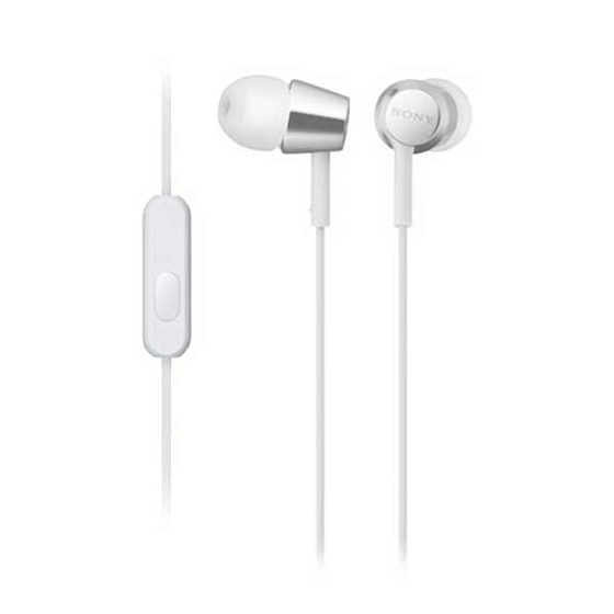 Headphones Sony MDR-EX155AP White - img.0