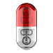 - img.1 Wireless Headphones MoonDrop Pill Red - img.1