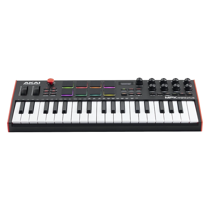 MIDI Keyboard Akai Professional MPK Mini Plus Black Red black - img.0