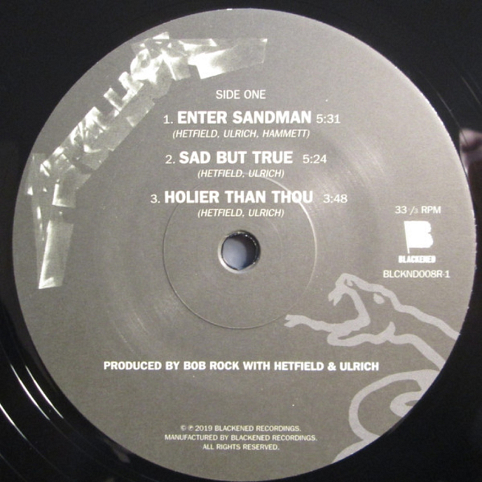 Vinyl Record Metallica – Metallica (Remastered) - 2LP - img.5