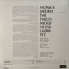 Vinyl Record Thelonious Monk - Monks Dream (Clear/White Splatter) LP