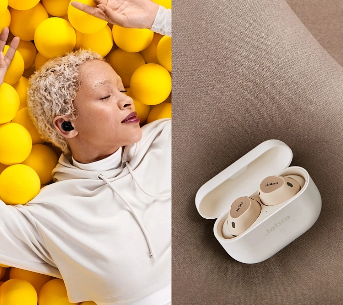 Wireless Headphones Jabra Elite 10 Cream - img.5