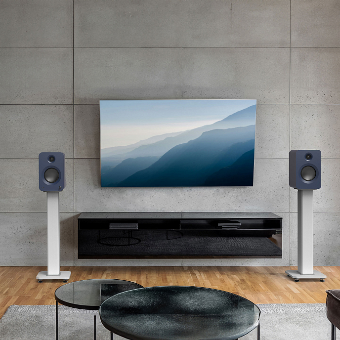 Bookshelf speakers Kanto Ren Matte Blue - img.3