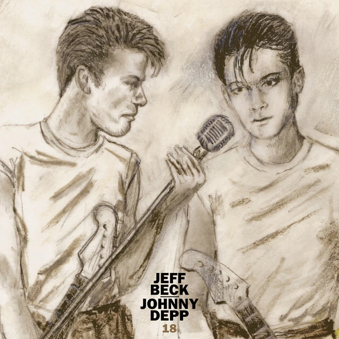 Vinyl Record Jeff Beck - Johnny Depp - 18 (Gold Vinyl) LP - img.0