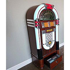Stand Crosley Stand for LED Jukebox Walnut