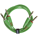 Cable UDG Ultimate Audio Cable Set 2Jack 6.3mm - 2Jack 6.3mm 1.5m Green - img.0 Cable UDG Ultimate Audio Cable Set 2Jack 6.3mm - 2Jack 6.3mm 1.5m Green - img.0