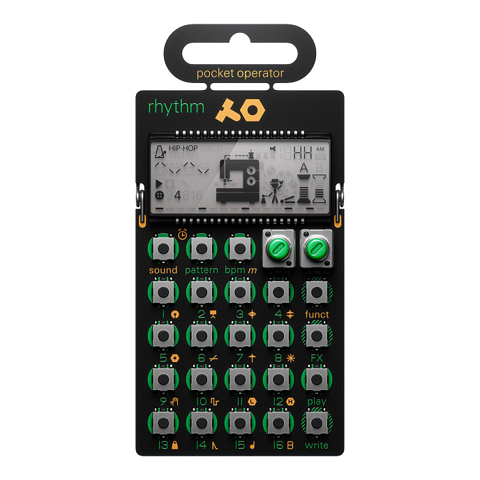 Synthesizer Teenage Engineering PO-12 Rhythm Black - img.0