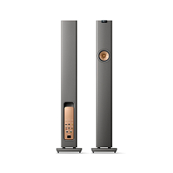 Kit KEF LS60 Wireless Titanium Grey + Kube 8B Subwoofer + KW1 Kit