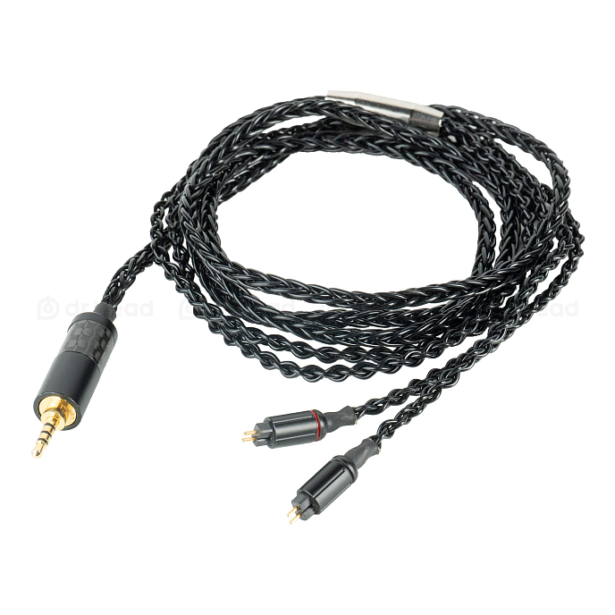 Cable HeadMade IEM 2-pin - 2.5mm Black 1.2m - img.0