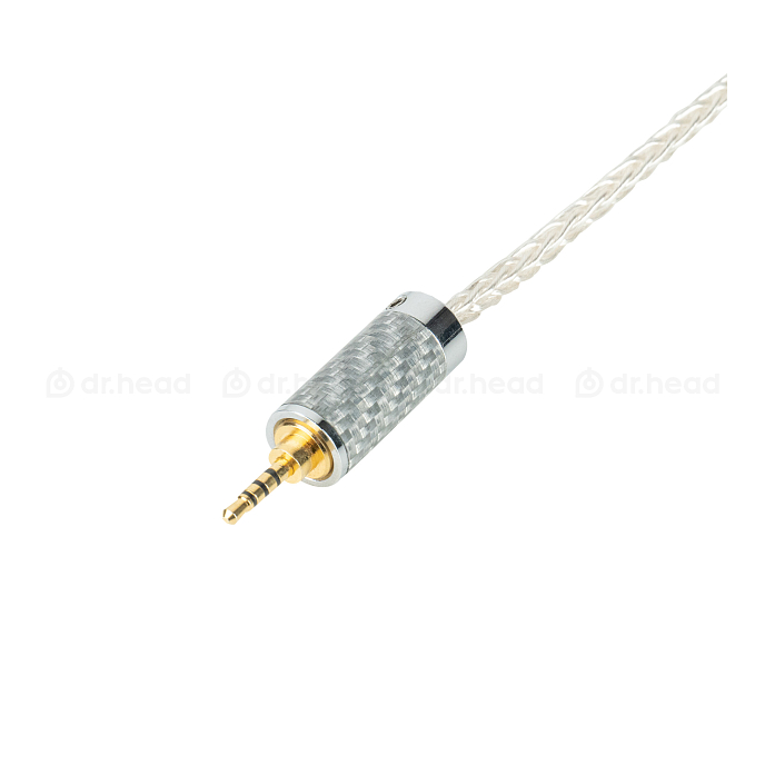 Cable HeadMade IEM 2-pin - 2.5mm Silver 1.2m - img.2