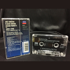 Сassette Tape Carreras, Domingo, Pavarotti With Levine, The 3Tenors - Paris 1998