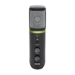 Microphone for streaming and gaming Mackie EM-USB Black