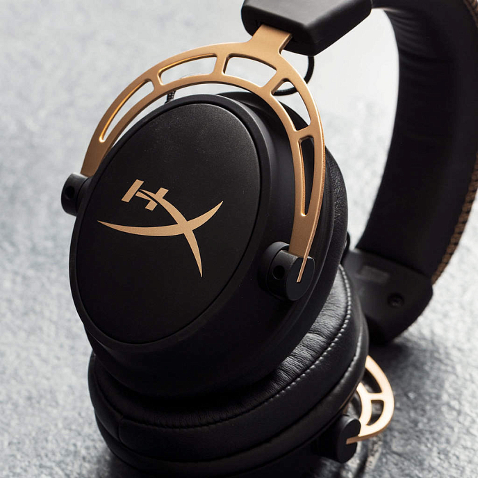 Gaming headset HyperX Cloud Alpha Gold - img.3