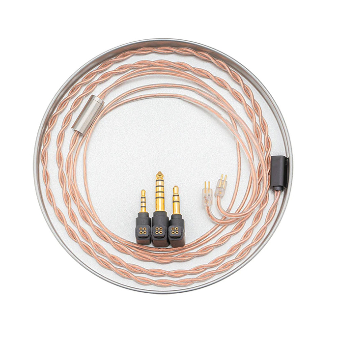 Cable MoonDrop PCC 2pin 3.5mm 2.5mm 4.4mm - img.1