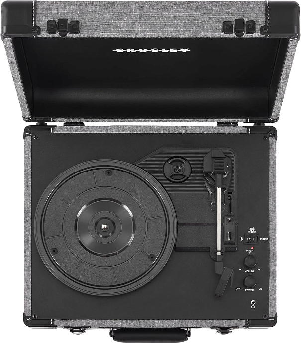 Turntable Crosley Deluxe Executive Bluetooth Out Smoke - img.4