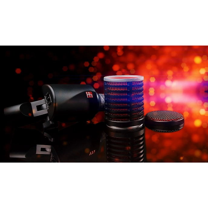 Vocal microphone SE Electronics DynaCaster DCM 8 Black Red - img.8