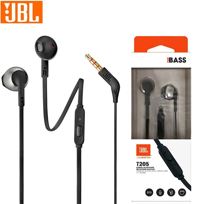 Headphones JBL T205 Silver - img.5