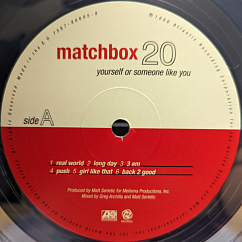 Vinyl Record Matchbox Twenty - Yourself or Someone Like You (Crystal Clear) LP