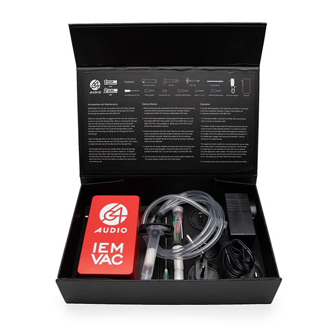 Headphone cleaner 64 Audio IEM Vac Red - img.1