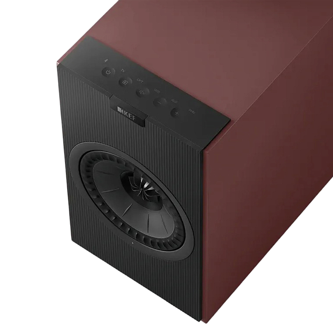 Bookshelf speakers KEF Coda W Vintage Burgundy - img.3