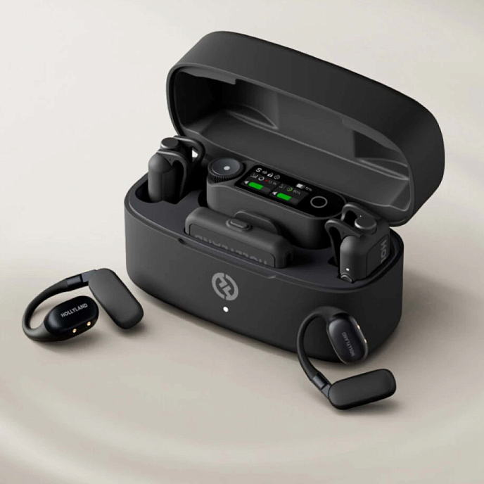 Wireless microphone Hollyland Lark Max 2 Ultimate Combo Black - img.1