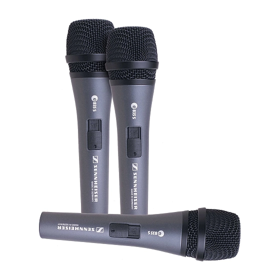 Vocal microphone Sennheiser Evolution 3 PACK e835-S - img.0