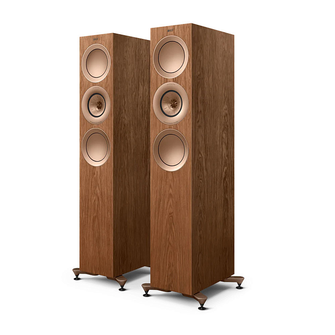 Floorstanding Speakers KEF R5 Meta Walnut - img.0