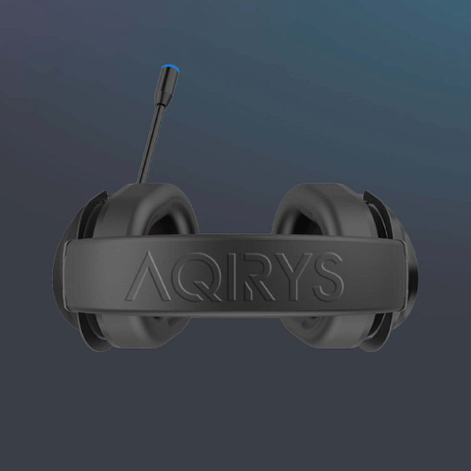 Gaming headset AQIRYS Altair 7.1 RGB USB Black - img.5