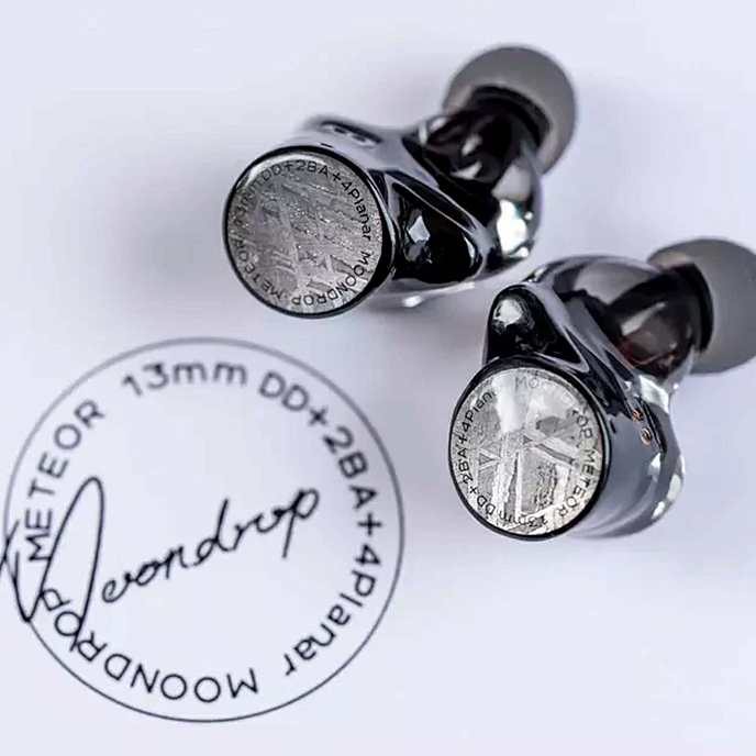 In-ear headphones MoonDrop Meteor Grey - img.5