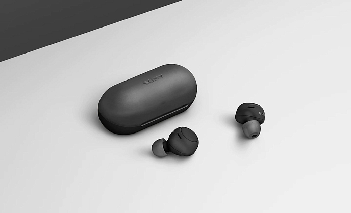 Wireless Headphones Sony WF-C500 Black - img.5