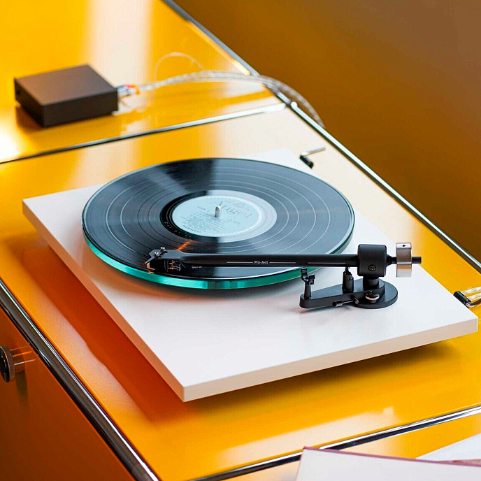 Turntable Pro-Ject T2 Super Phono Satin White Rainier - img.4