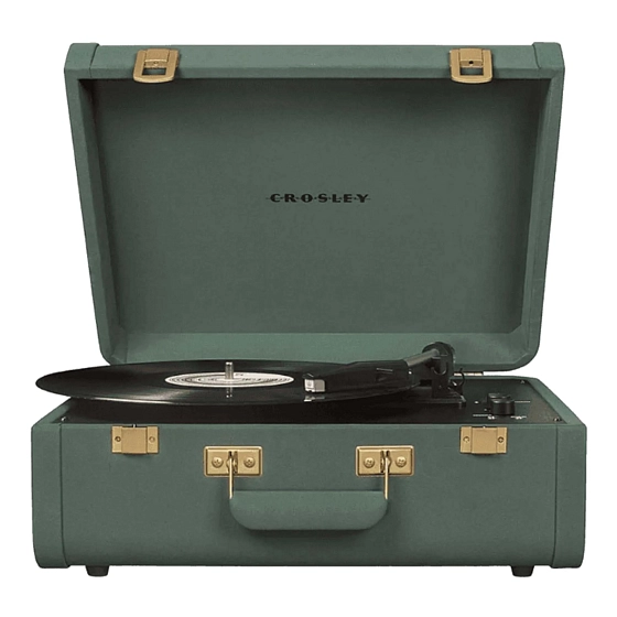 Turntable Crosley PORTFOLIO quetzal - img.0