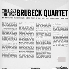 Vinyl Record The Dave Brubeck Quartet – Time Out (Lagoon) LP