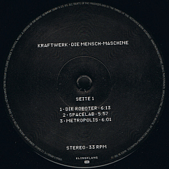 Vinyl Record Kraftwerk - Die Mensch Maschine LP