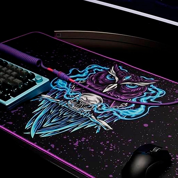 Mouse pad Maze NIGHT OWL-B Black 3XL - img.4